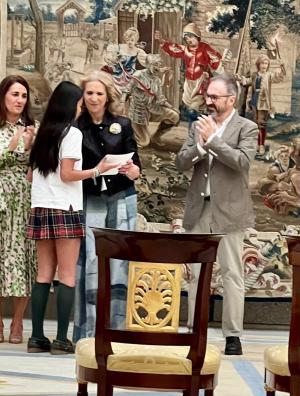Segundo premio en el Concurso de Patrimonio Nacional de Pintura Infantil y Juvenil Segundo premio en el Concurso de Patrimonio Nacional de Pintura Infantil y Juvenil